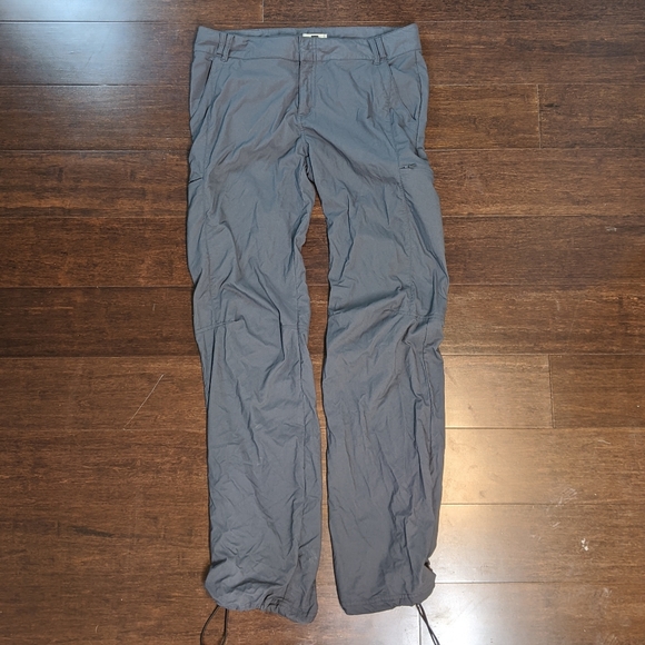 REI Pants & Jumpsuits Rei Womens Tall Hiking Pants Steel Grey T